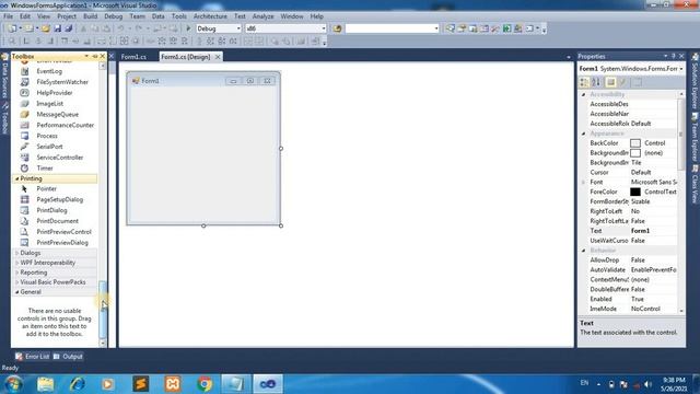 How to create window form application in c#? || смотреть онлайн