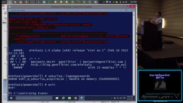 Break Me11 Gray Hat PowerShell Ben Ten смотреть онлайн