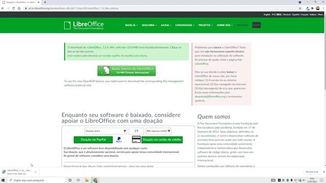 Baixar e Instalar o Libre Office смотреть онлайн