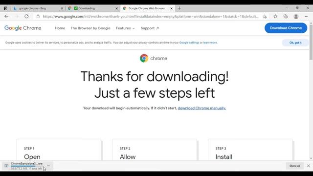 How to Download and Install google chrome in windows смотреть онлайн