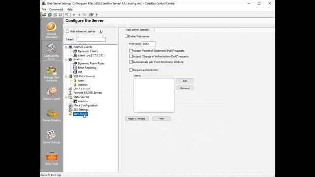 Introduction to ClearBox RADIUS Server Control Panel смотреть онлайн