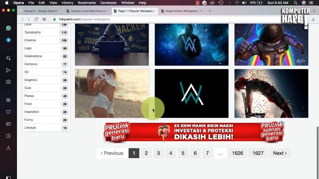 Mau Wallpaper Keren Buat Desktop Komputer ataupun Hp? смотреть онлайн