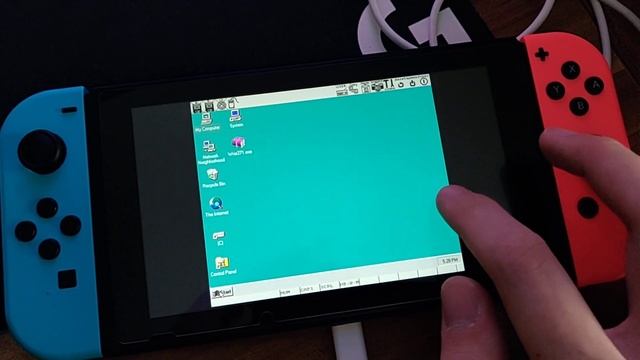 Windows 95 on Nintendo Switch смотреть онлайн