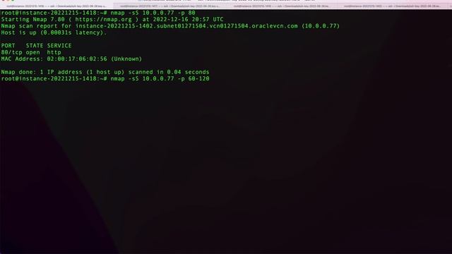 Find open ports on remote server with nmap. смотреть онлайн