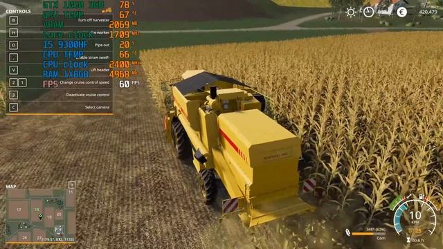 Farming Simulator 2019 GTX 1050 3GB + I5 9300HF (all settings) LENOVO IDEAPAD L340 GAMER смотреть онлайн
