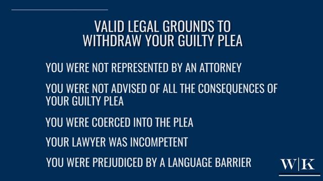 Withdrawing a Guilty Plea (PC 1018) смотреть онлайн