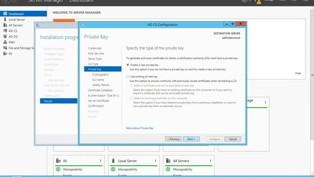 Active Directory Certificate Services (ADCS) on Windows Server 2012 смотреть онлайн