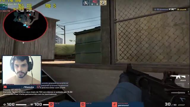 CS:GO - Global gameplay - PARTIDA INSANA!!! смотреть онлайн