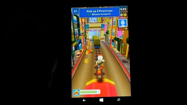 Subway Surfers Windows Phone 8,1 Nokia Lumia 630 / 635 смотреть онлайн