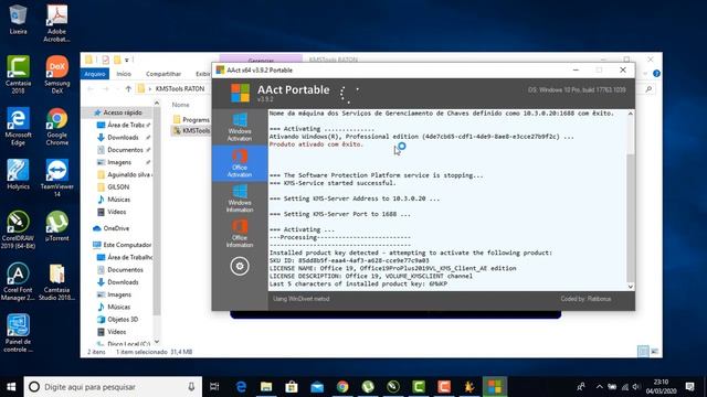 COMO ATIVAR O WINDOWS 10 E O OFFICE 2019 EM 2022 смотреть онлайн