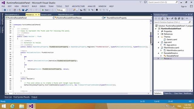 How to resize WPF panel at Runtime | XAML Developer смотреть онлайн