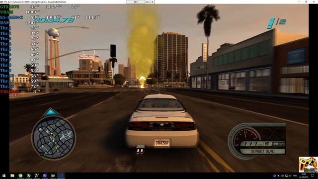 RPCS3 0.0.7 [PS3 Emulator] - Midnight Club: Los Angeles [QHD-Gameplay] E5-1650v2 #15 смотреть онлайн