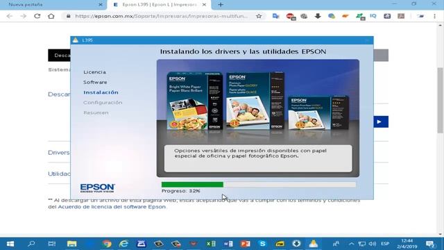 Cómo descargar e instalar los drivers de la impresora Epson L395 y de otros modelos sin cd смотреть онлайн