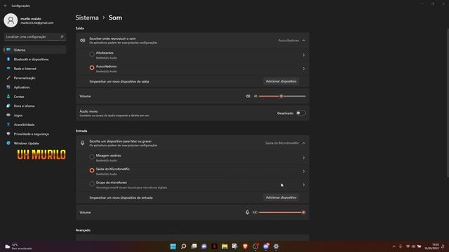 COMO CONECTAR HEADSET COM MICROFONE OU MICROFONE NO WINDOWS 11 - RESOLVENDO O PROBLEMA смотреть онлайн