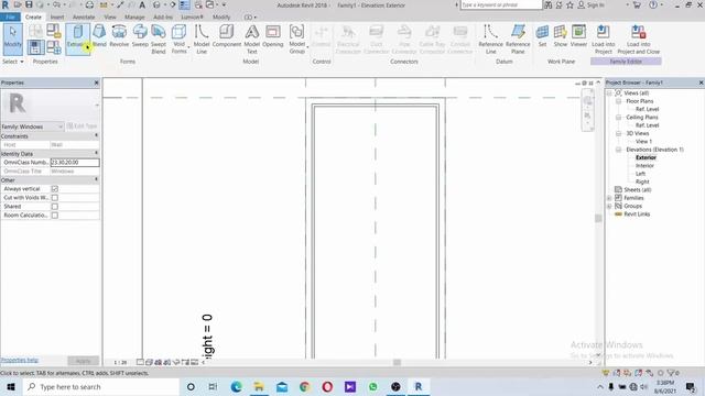 Hou to create window family | revit window family | revit sinhala | revit family | revit family 201 смотреть онлайн