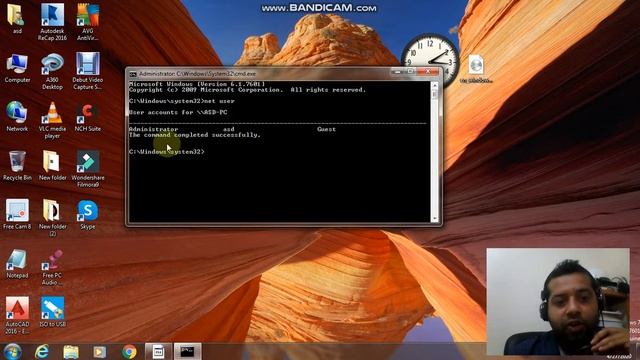 How To Change Windows Password Using CMD Net User Command смотреть онлайн