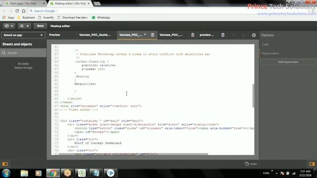 Qlik Sense Tutorial | Getting started Qlik Sense Hub and build Mashup смотреть онлайн