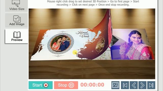 how to make a 3d flipbook video from photos using Picasso 3D flip book video maker software смотреть онлайн