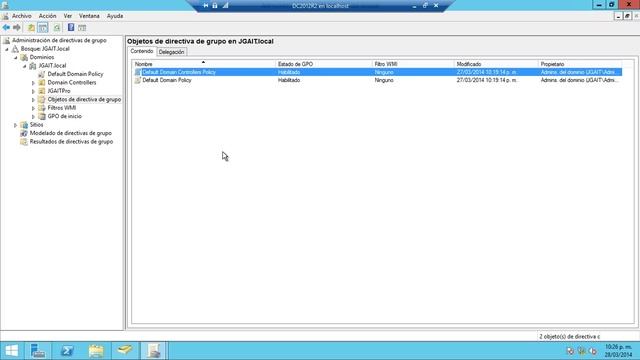Windows Server 2012 R2 - Copias de seguridad de políticas de grupo (GPO) смотреть онлайн