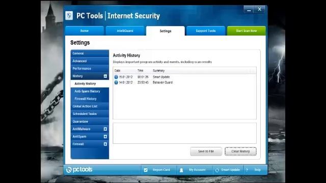 PC Tools Internet Security 2012 + Working Keys смотреть онлайн