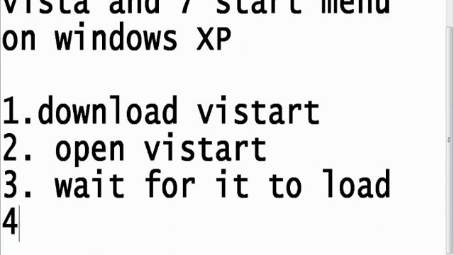 windows vista or 7 start menu on XP смотреть онлайн