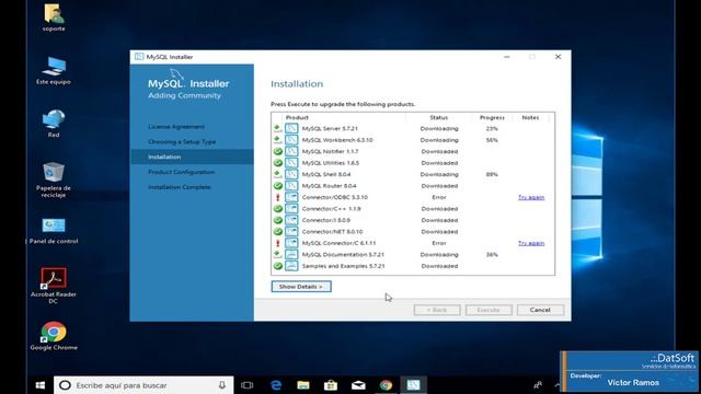 02 Instalación de mysql server смотреть онлайн