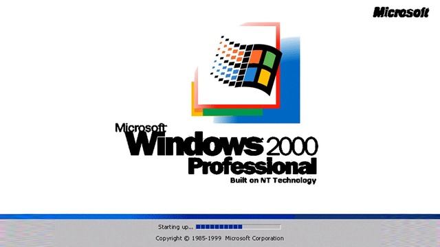 Windows 2000 Tada Sound HD смотреть онлайн