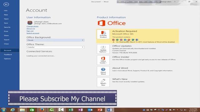 Download and Install MS Office 2016 & 365 - No Need any product key - Bangla Tutorial 2017 смотреть онлайн