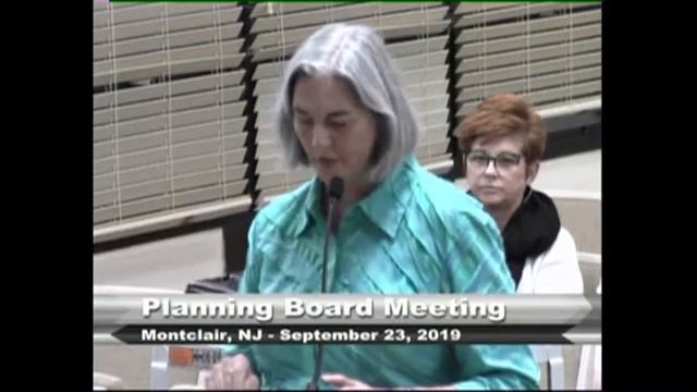 Montclair Planning Board Meeting - September 23, 2019 смотреть онлайн