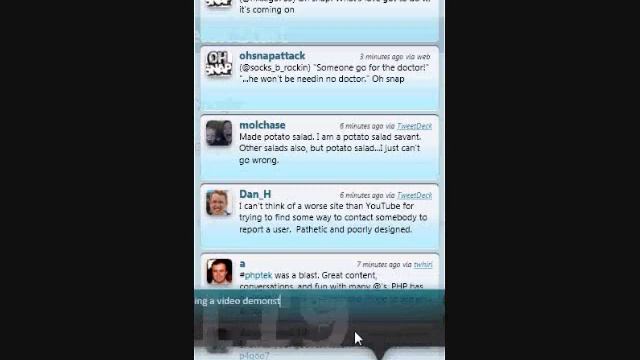 Blu: Beautiful Twitter Client for Windows Vista/7 смотреть онлайн