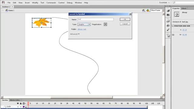 Falling Leaf Animation using Adobe Flash ( with ESubs ) смотреть онлайн