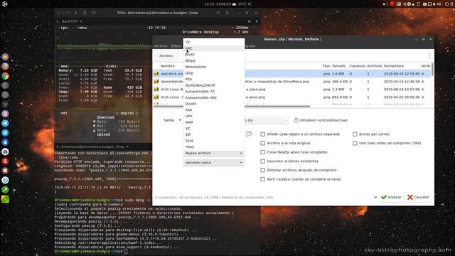 PeaZip Tutorial - Reemplazo opensource de WinZip y WinRar смотреть онлайн