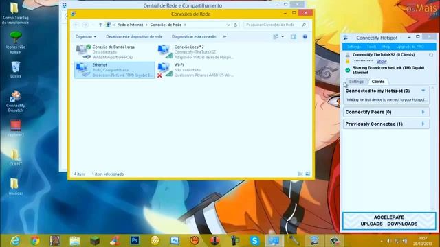 Como fazer Seu Windows 8 Um Roteador Wifi [Facil -- Exclusivo] смотреть онлайн