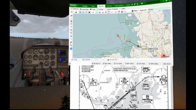 X-Plane 11.20 vr - Import Windows into the VR-Cockpit with Rift Core 2.0 beta смотреть онлайн