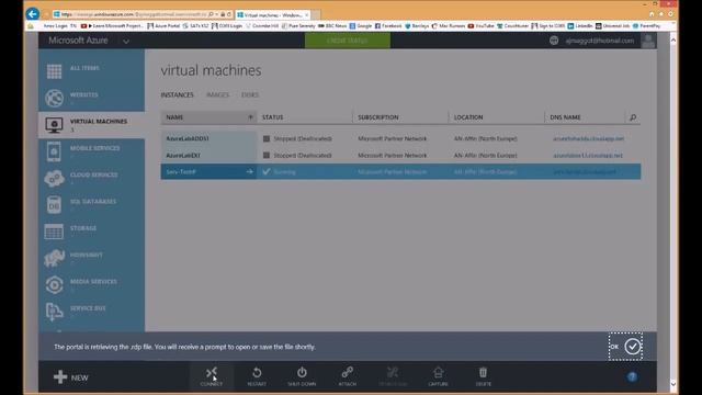 How to connect to a Virtual Machine in Microsoft Azure using RDP смотреть онлайн