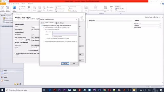 Outlook Mail Kurulumu [Kesin Çözüm] смотреть онлайн