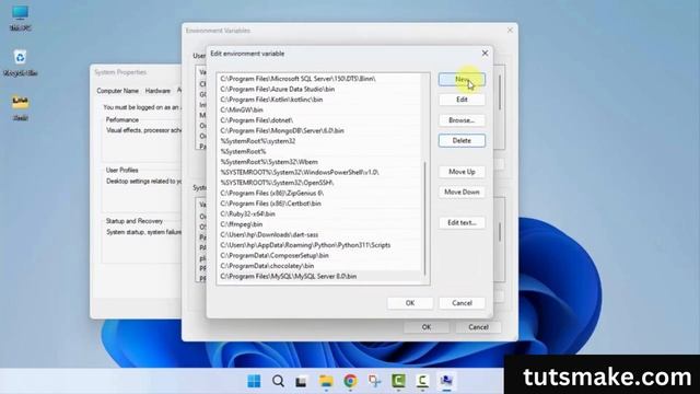How to Set Java Path in Environment Variables in Windows 11 смотреть онлайн