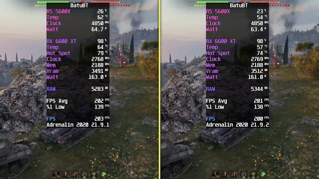 AMD RADEON ADRENALIN DRIVER | 21.9.1 vs 21.9.2 смотреть онлайн