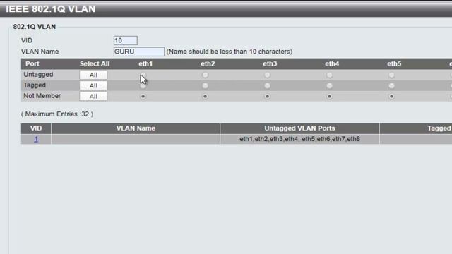 TUTORIAL VLAN DENGAN DLINK SWITCH || DLINK SMART SWITCH 1100 - 08 / RS || SWITCH HUB GIGABYTE