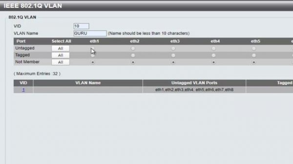 TUTORIAL VLAN DENGAN DLINK SWITCH || DLINK SMART SWITCH 1100 - 08 / RS || SWITCH HUB GIGABYTE