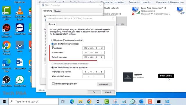 How to configure static IP address on Windows [11, 10, 8.1, 7] | How to set up a static IP address смотреть онлайн