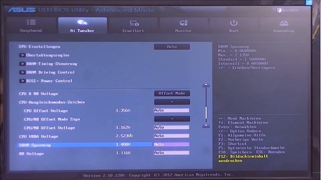 Asus UEFI BIOS (Asus M5A99X Evo R2.0, AMD FX 8350) смотреть онлайн