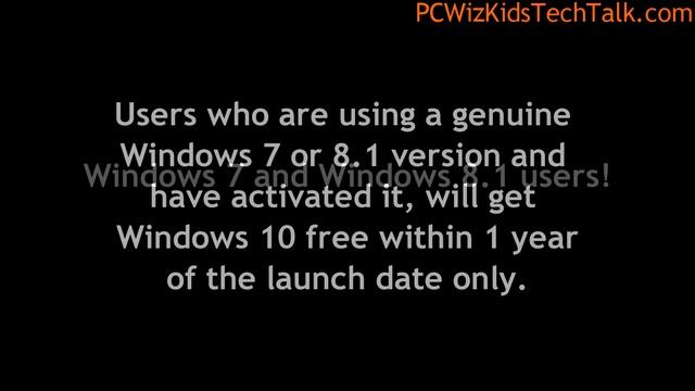 Windows 10 Free Upgrade Release смотреть онлайн