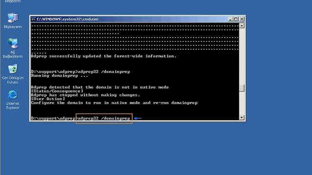 Server 2003 Domain Kurma ve Server2008r2 ye Yükseltme смотреть онлайн