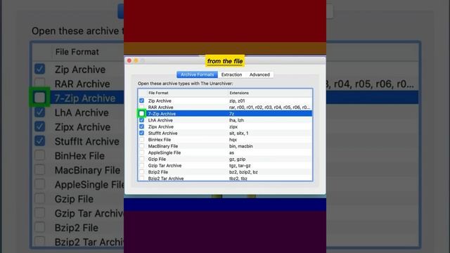 How to Open 7z Files with Unarchiver in Mac OS X смотреть онлайн