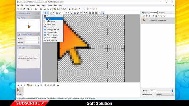 How to Design Custom Fire Mouse Cursor смотреть онлайн
