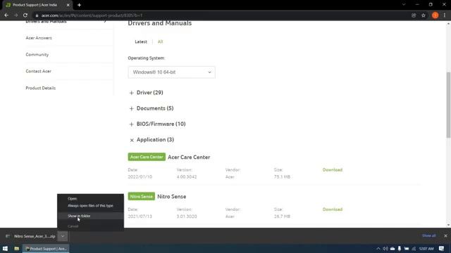 Acer Aspire 7 Nitrosense Installation Guide смотреть онлайн