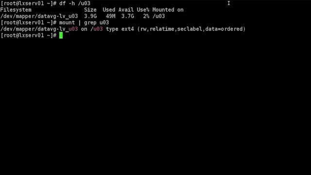 Shrink ext2 ext3 and ext4 file system and reduce the size of a logical volume with only one command смотреть онлайн