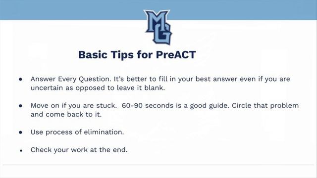ACT Prep Information - Wednesday April 10th, 2024 смотреть онлайн