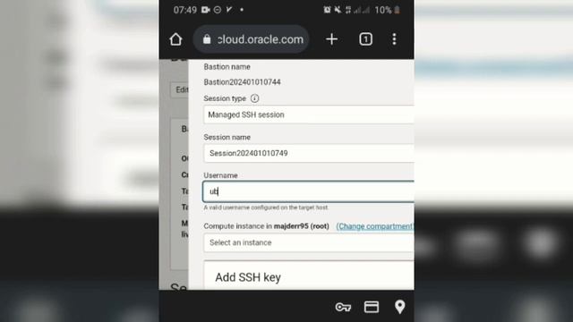 Resetting SSH Key In VPS In Oracle Cloud смотреть онлайн